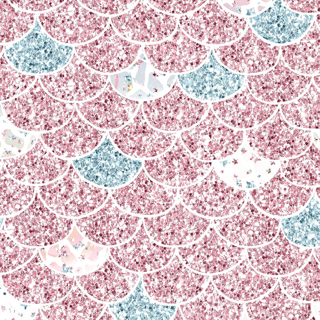 Glitter Scales - Kids Print Fabrics