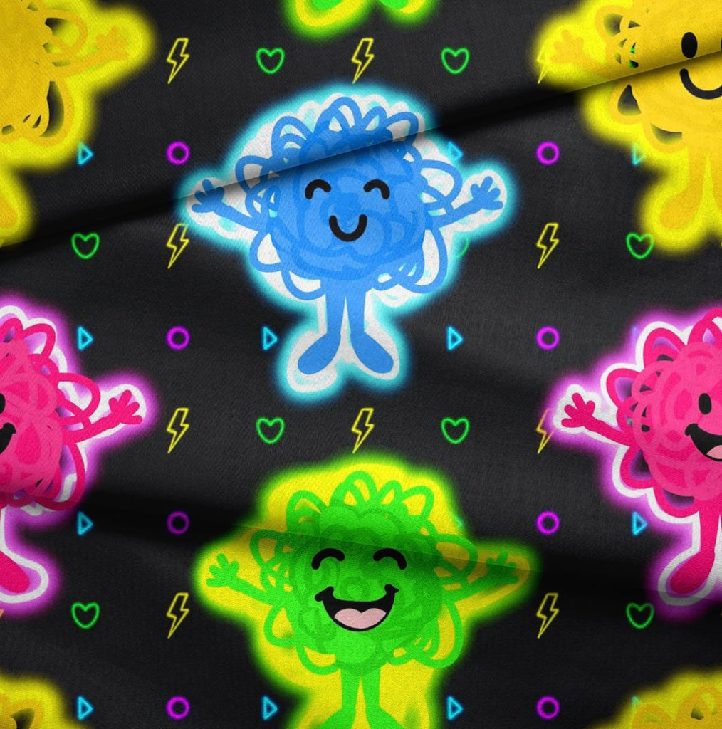 Messy monster - Kids Print Fabrics
