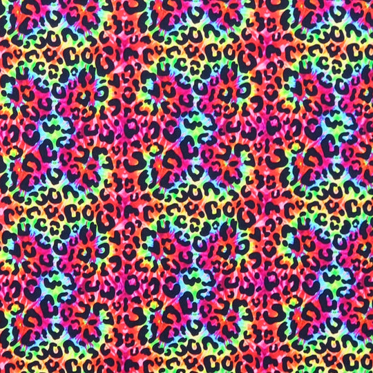 Tie dye Leopard