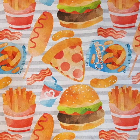 Fast Food Boardshorts 40cm x WOF