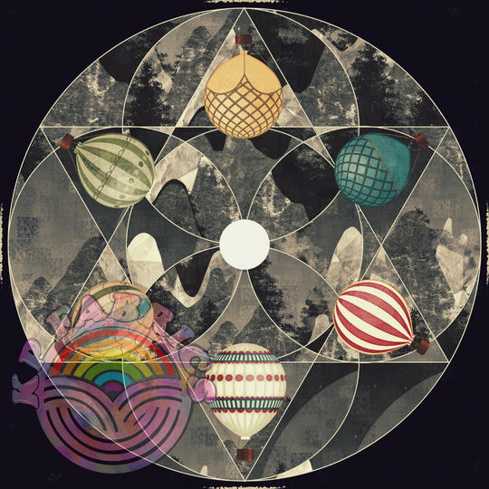 Air Balloons - Adult Circle Skirt