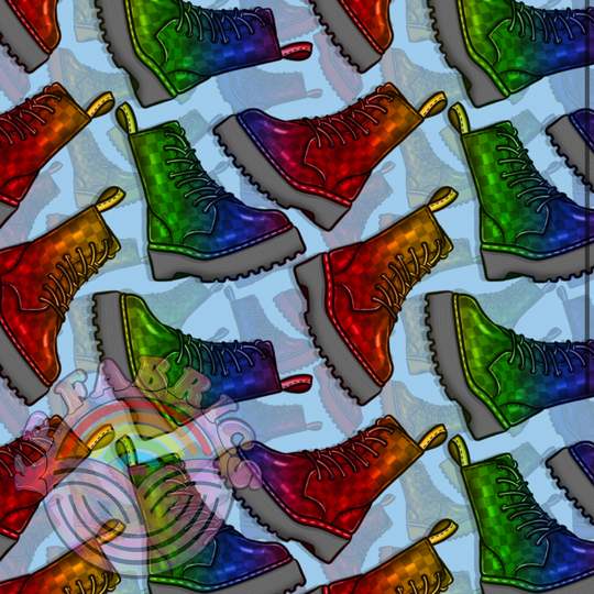 Rainbow Boots