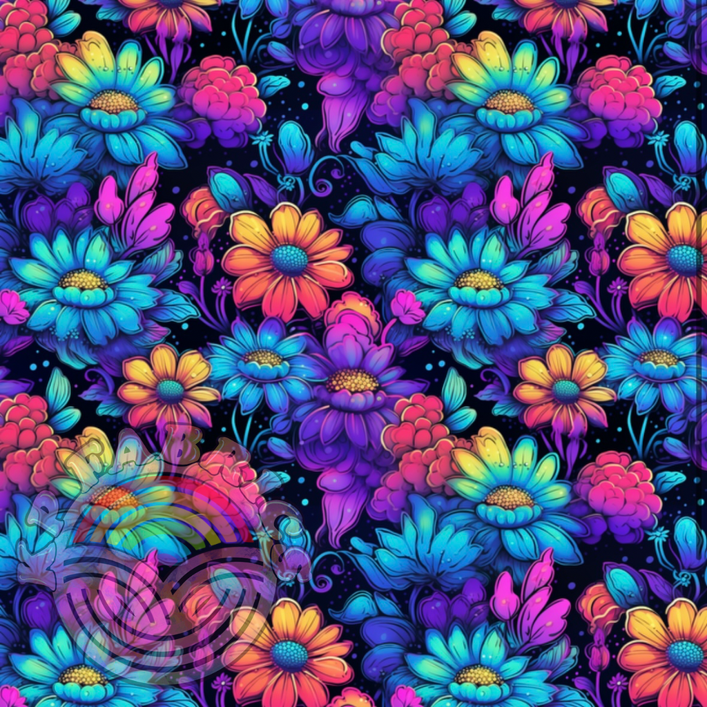 Neon Floral