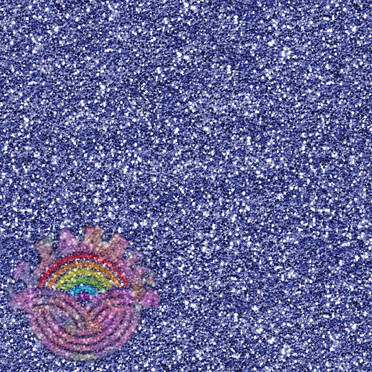 Midnight Blue Glitter
