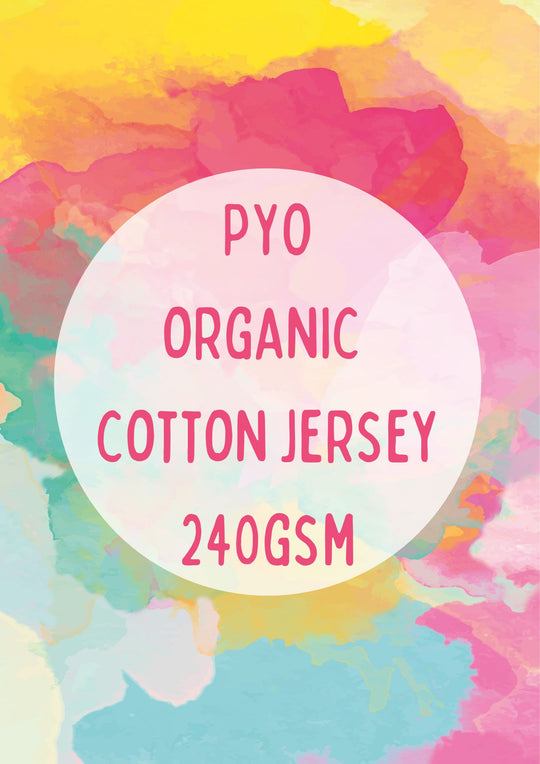 ORGANIC COTTON JERSEY 240GSM PYO
