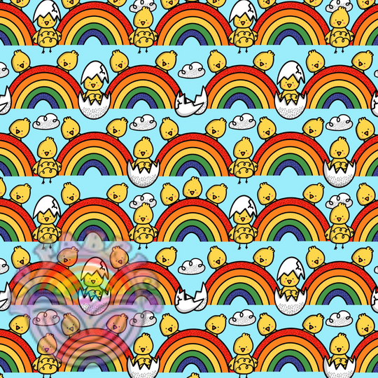 Rainbow Chick Easter
