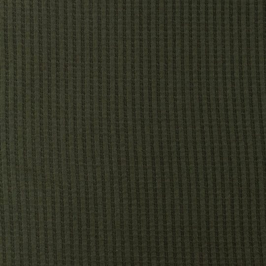 Waffle Jersey - Dark Olive