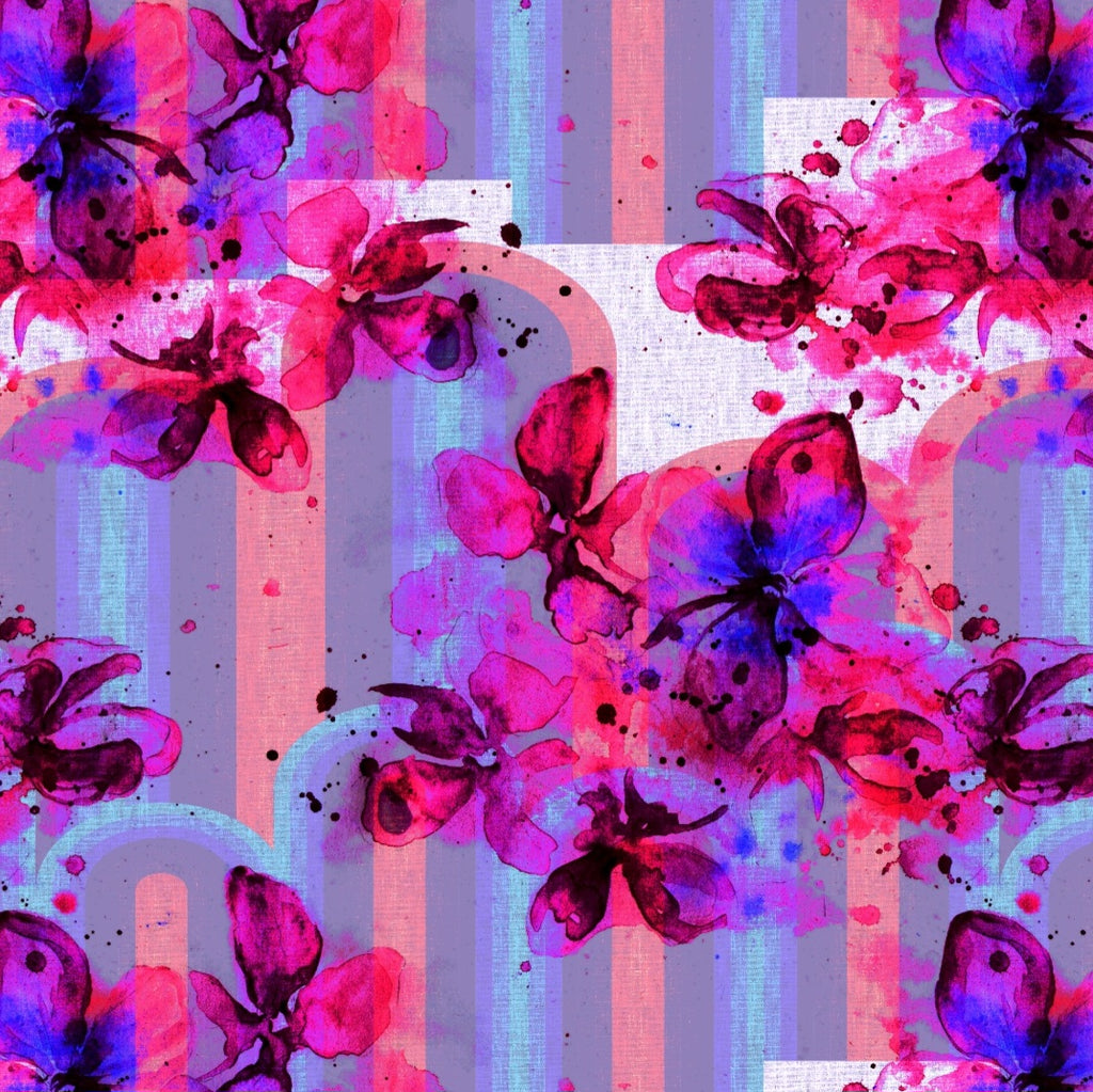 Pink Floral abstract