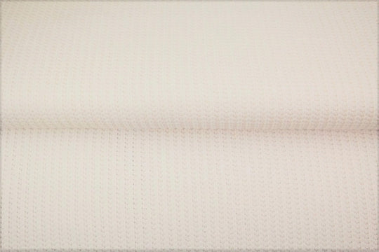 Waffle Jersey - White