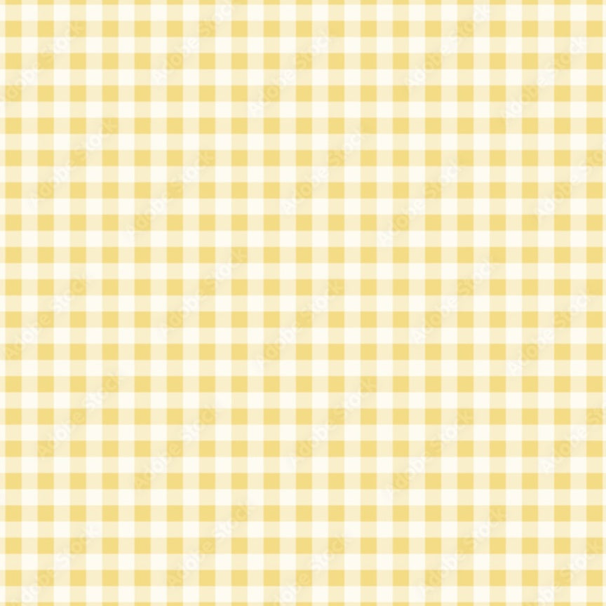 Yellow gingham