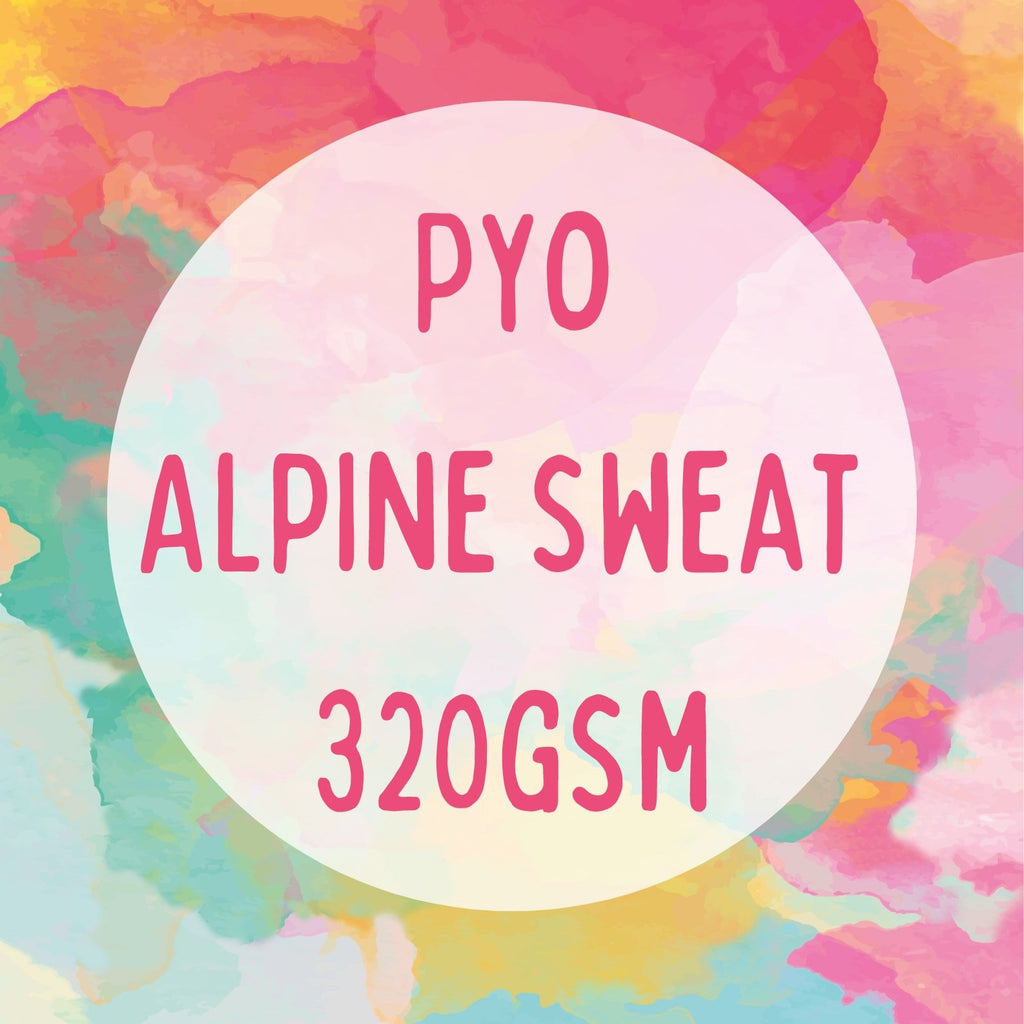 ALPINE SWEAT 320 GSM PYO - Kids Print Fabrics
