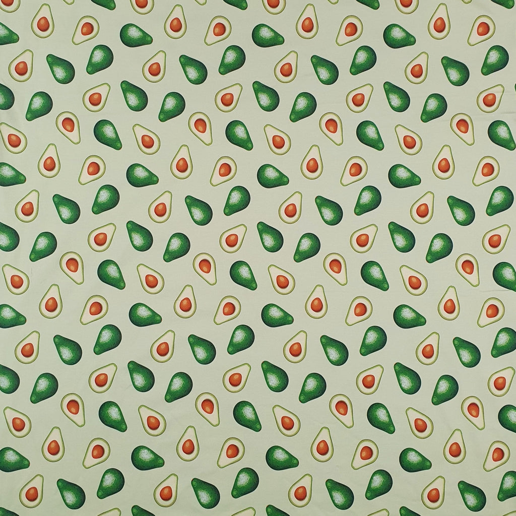 Avocados Jersey - Kids Print Fabrics