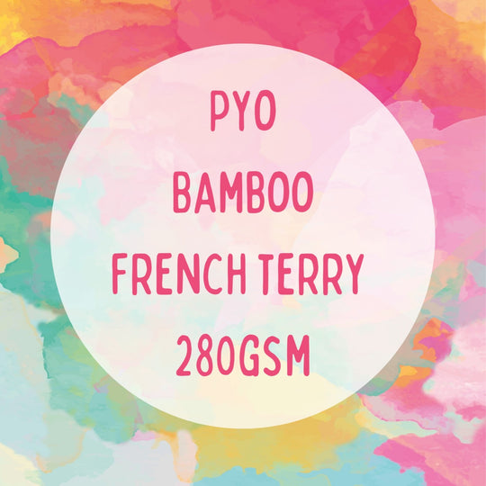 BAMBOO FRENCH TERRY 280GSM PYO
