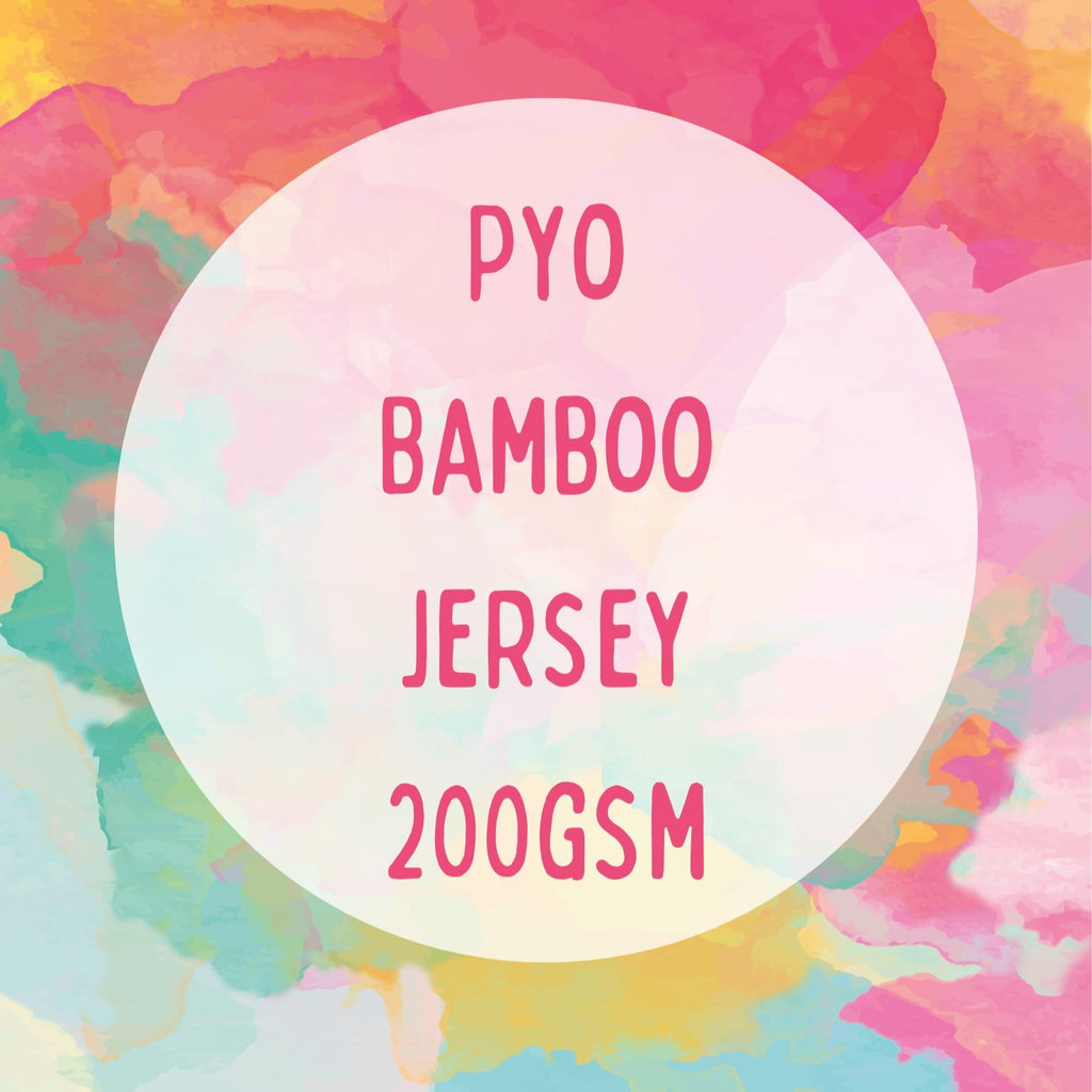 BAMBOO JERSEY 200GSM PYO - Kids Print Fabrics