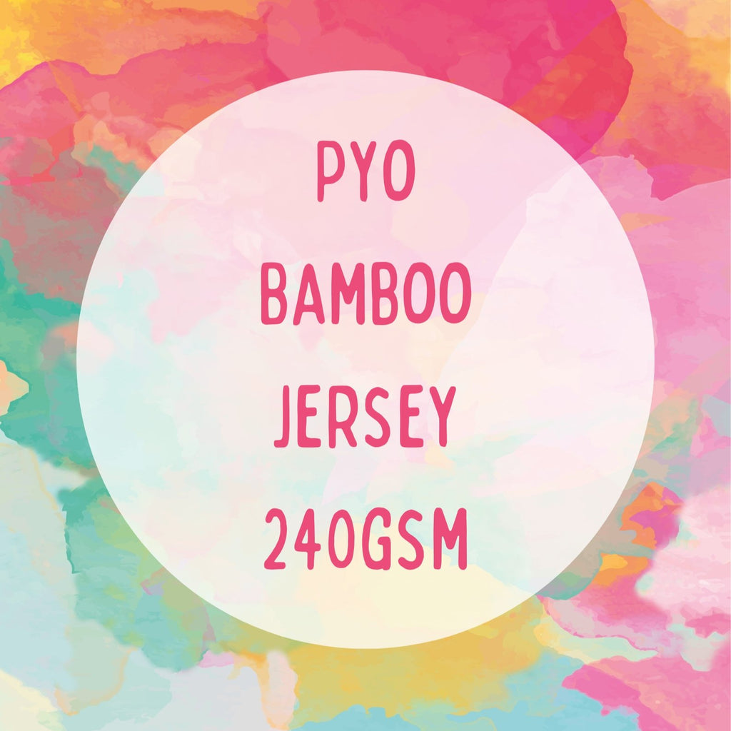 BAMBOO JERSEY 240GSM PYO - Kids Print Fabrics
