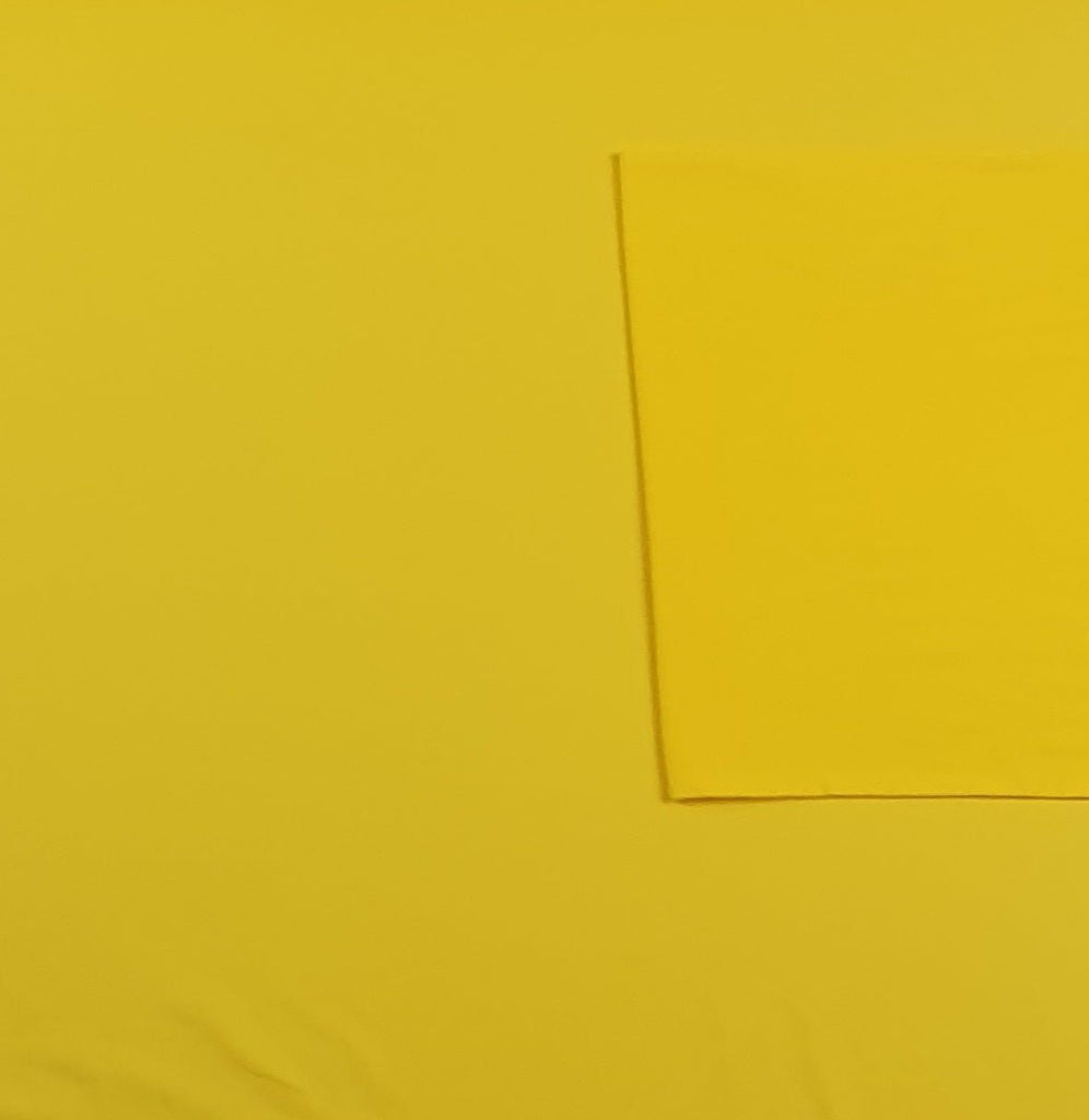 Bright Yellow Jersey Fabric - KP Fabrics