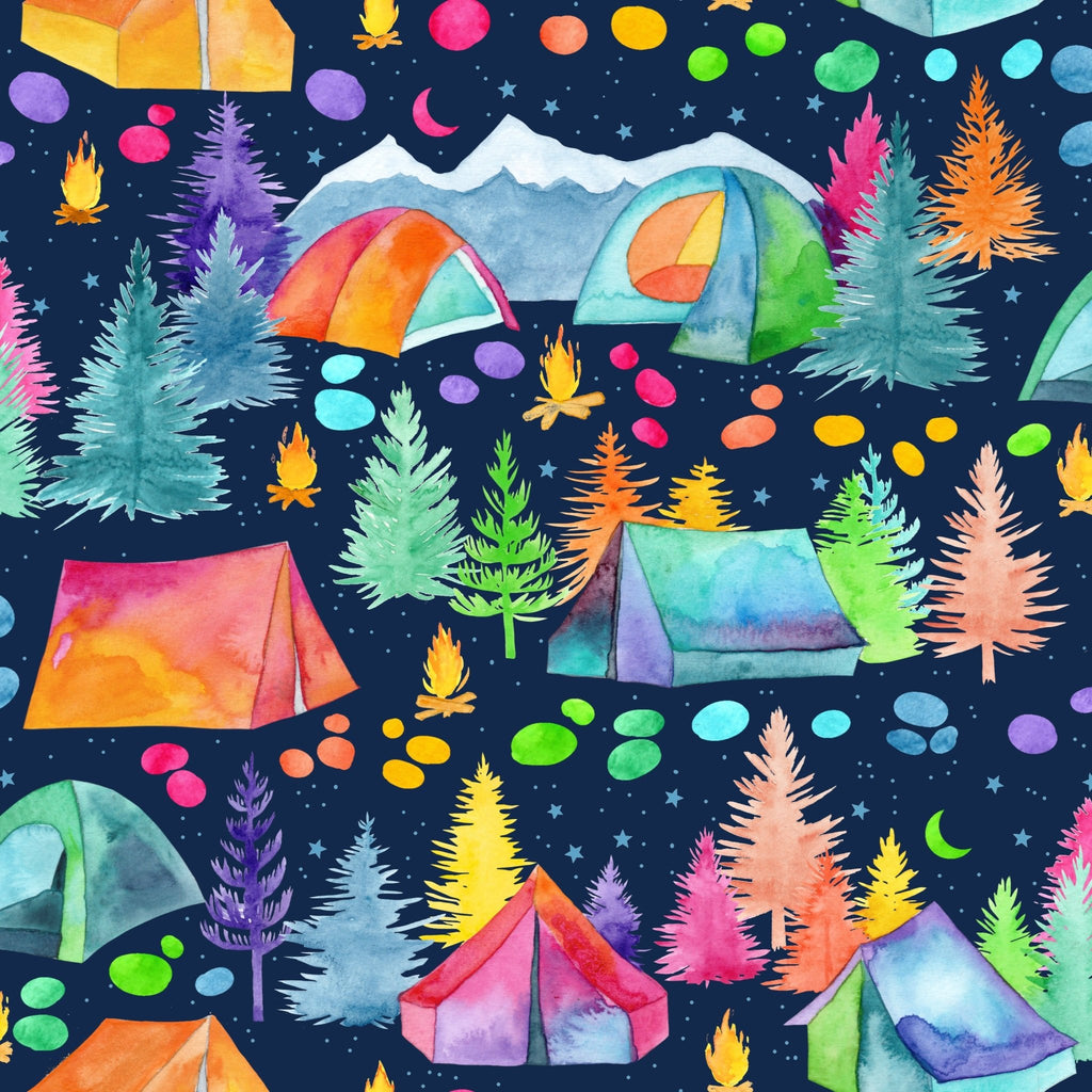 Campsite dreams - Kids Print Fabrics