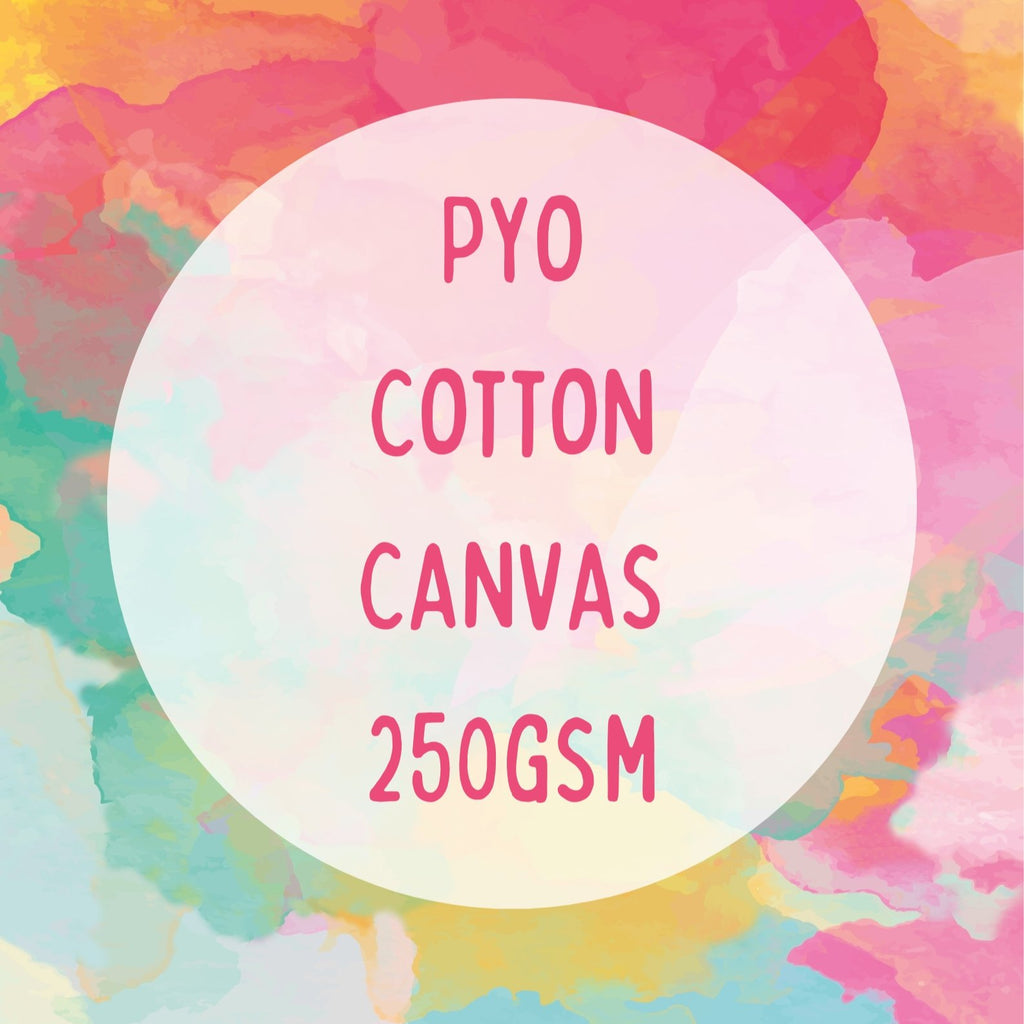 COTTON CANVAS 250GSM PYO - Kids Print Fabrics