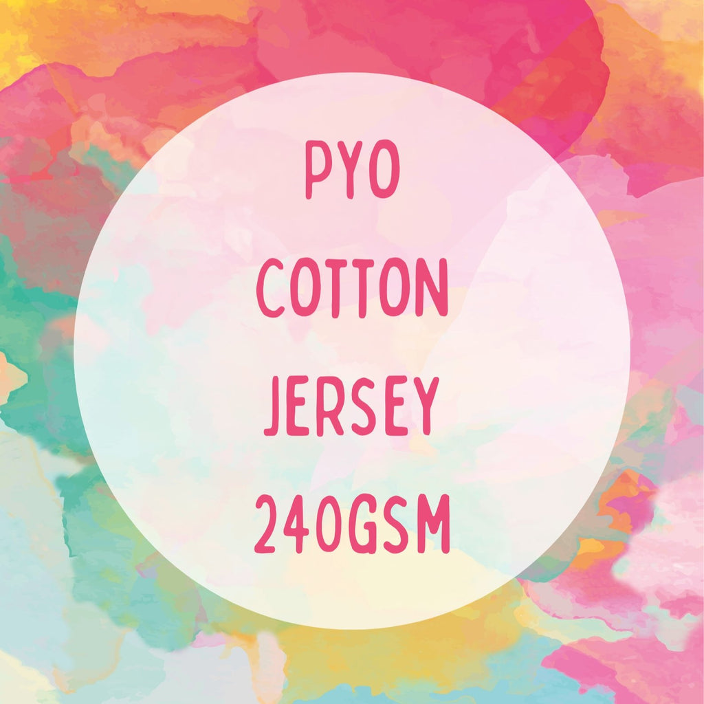 COTTON JERSEY 240 GSM PYO - Kids Print Fabrics
