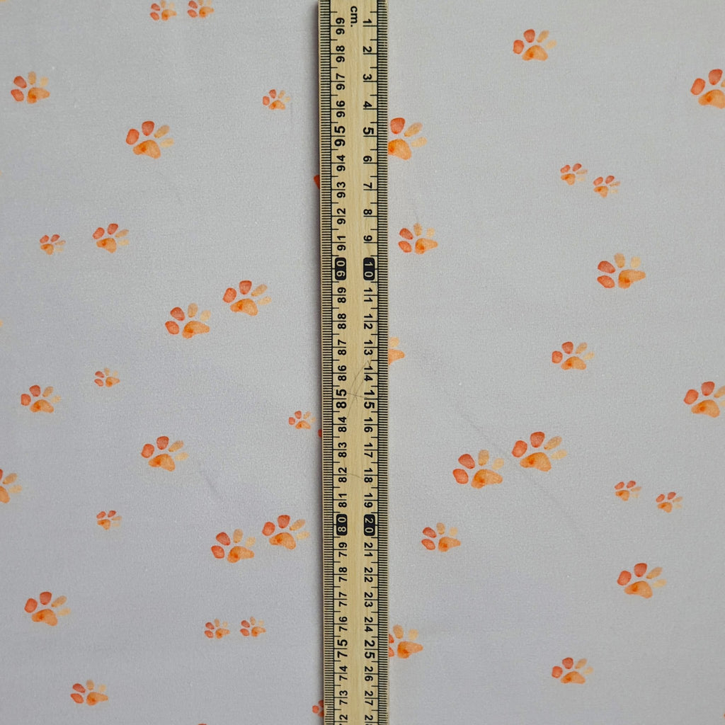 Cub Paws Jersey - Kids Print Fabrics