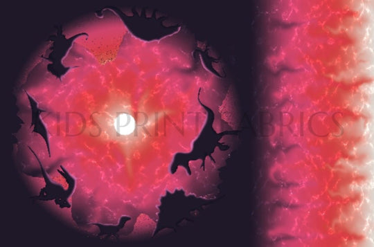 Dinosaur Circle Skirt and Co-ord Panel (Child)