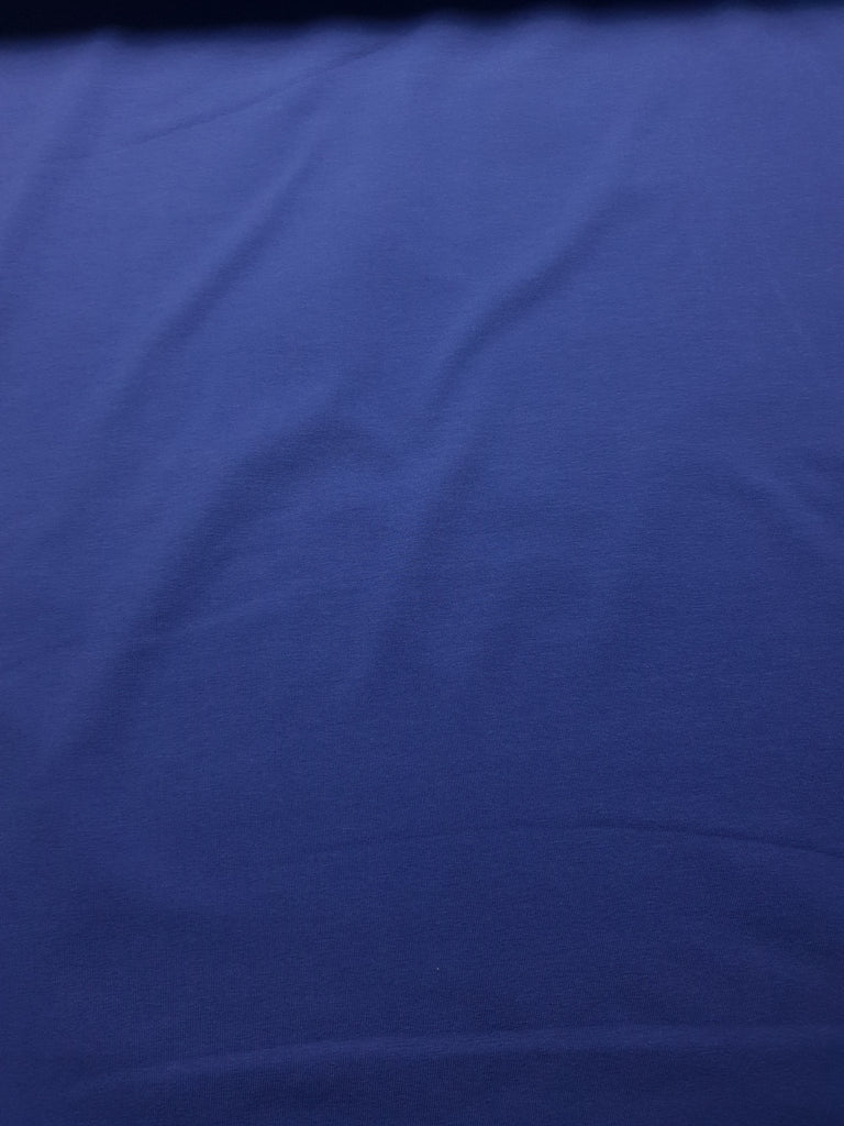 cotton jersey fabric dusky blue