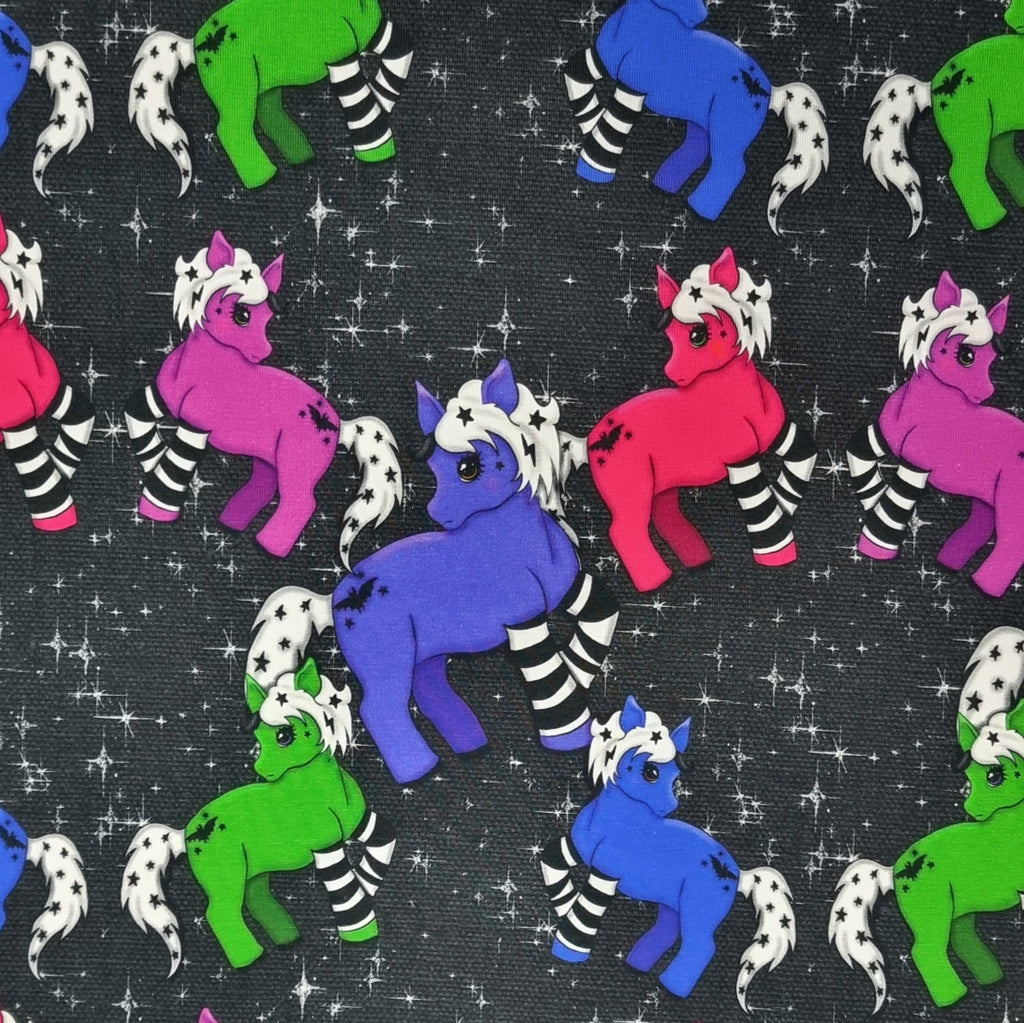 Emo ponies EXCLUSIVE - Kids Print Fabrics