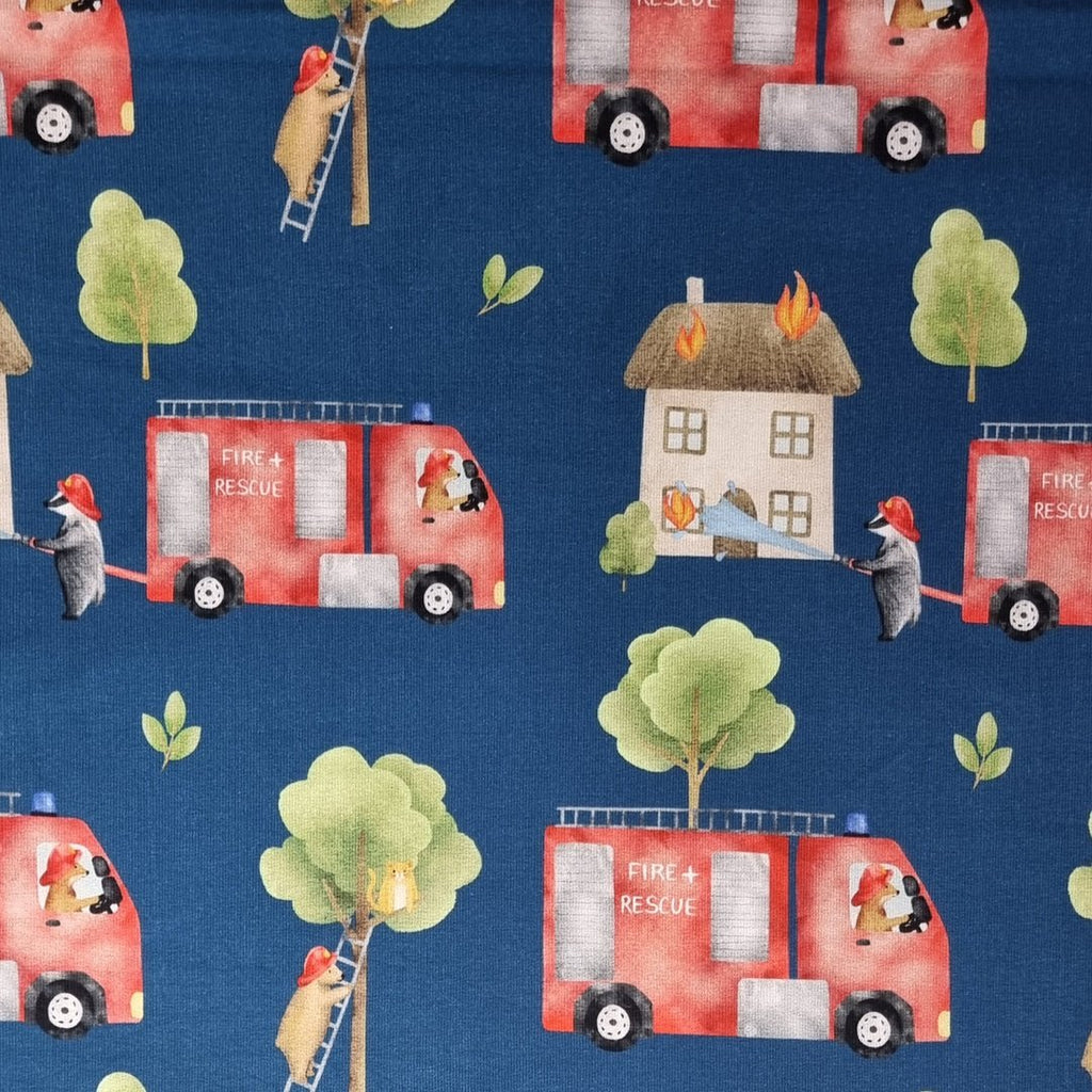 Fire engine - Kids Print Fabrics