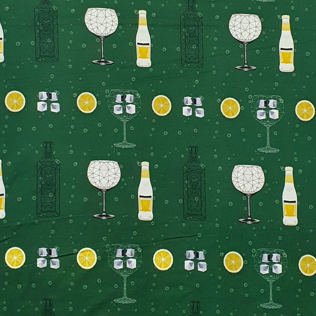 Gin 'n' Tonic Jersey - Kids Print Fabrics