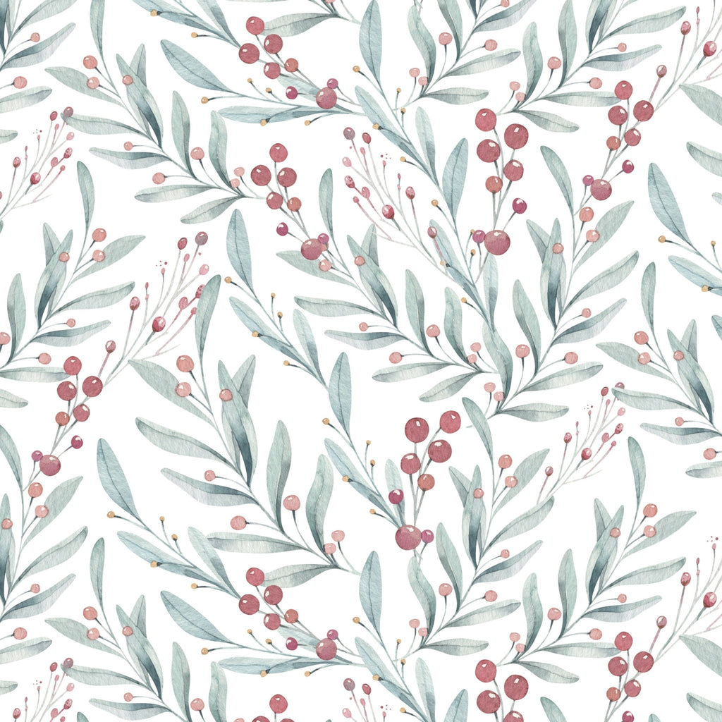 Holly berries - Kids Print Fabrics