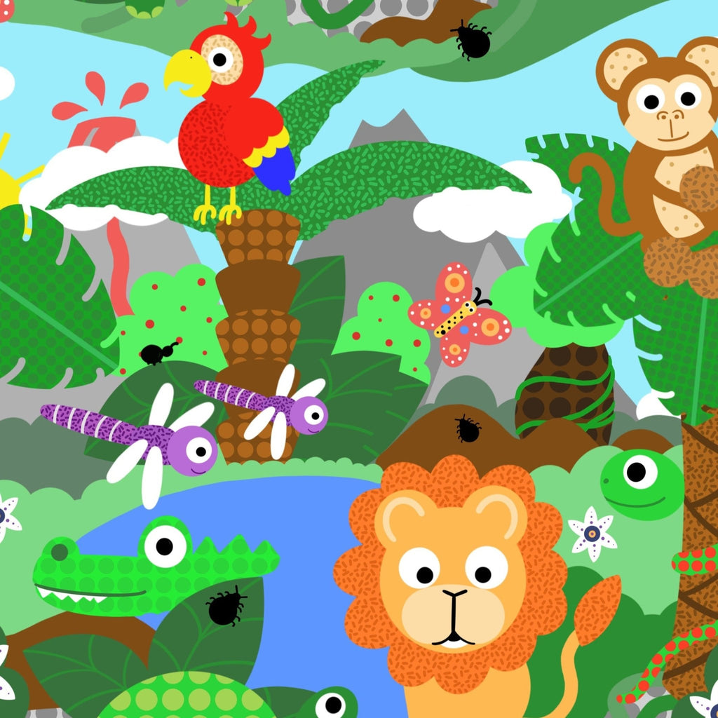 Jungle - Kids Print Fabrics