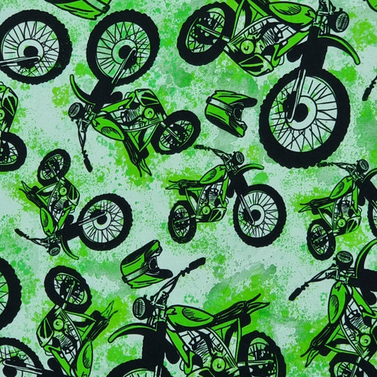 Motocross green