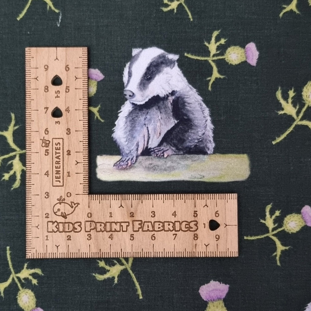 Badger fabric green - KP Fabrics