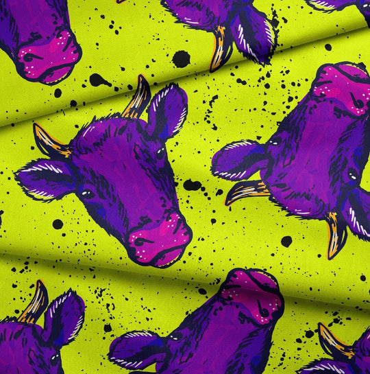 Neon cows