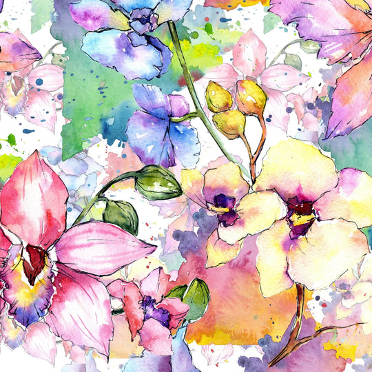 Pastel flowers