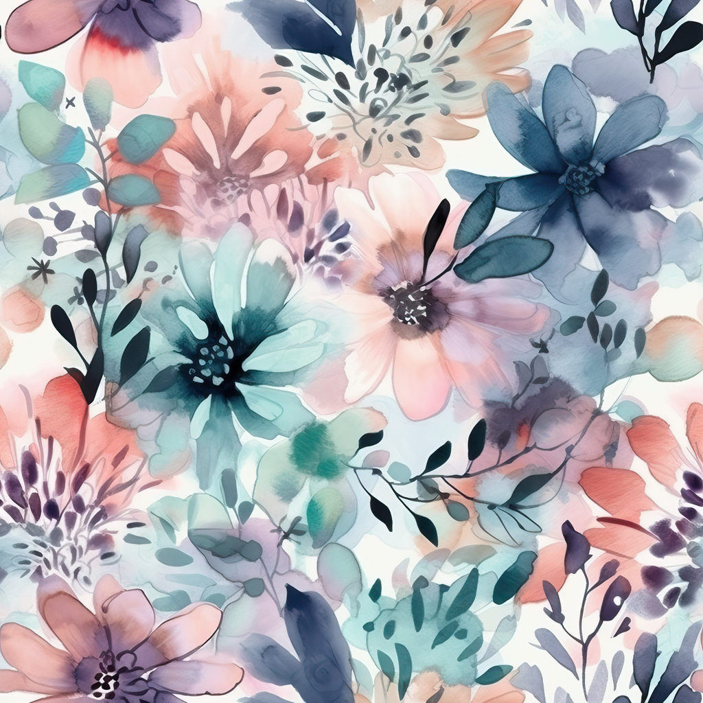 Watercolour floral