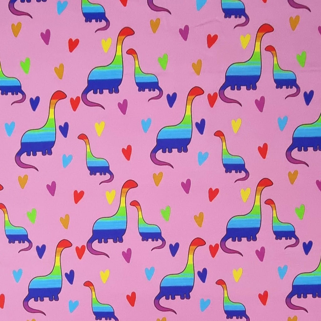 Rainbow Dinosaurs EXCLUSIVE - Kids Print Fabrics