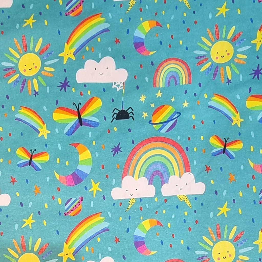 Rainbow mash up - Kids Print Fabrics
