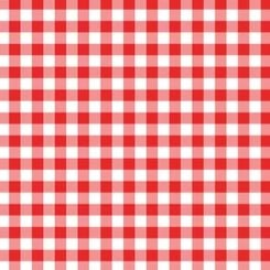 Red gingham