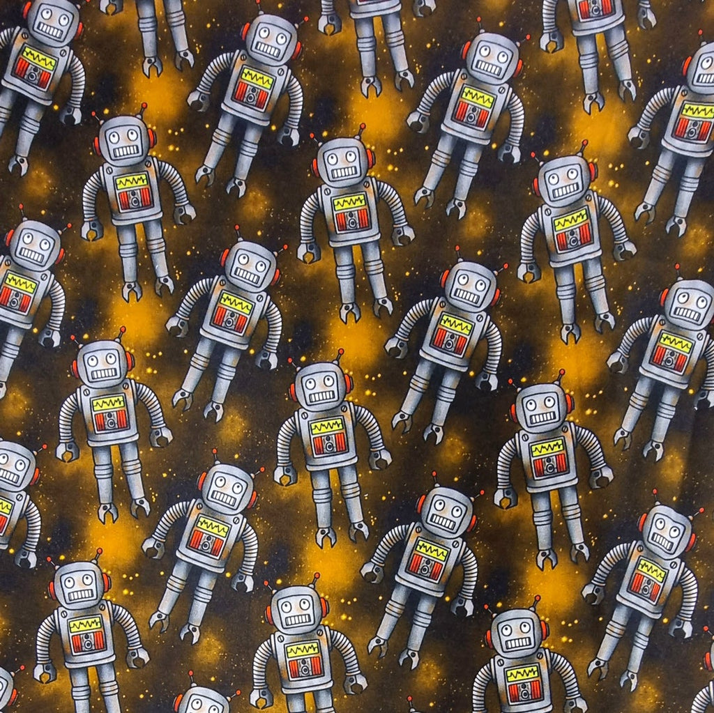 Robots EXCLUSIVE - Kids Print Fabrics
