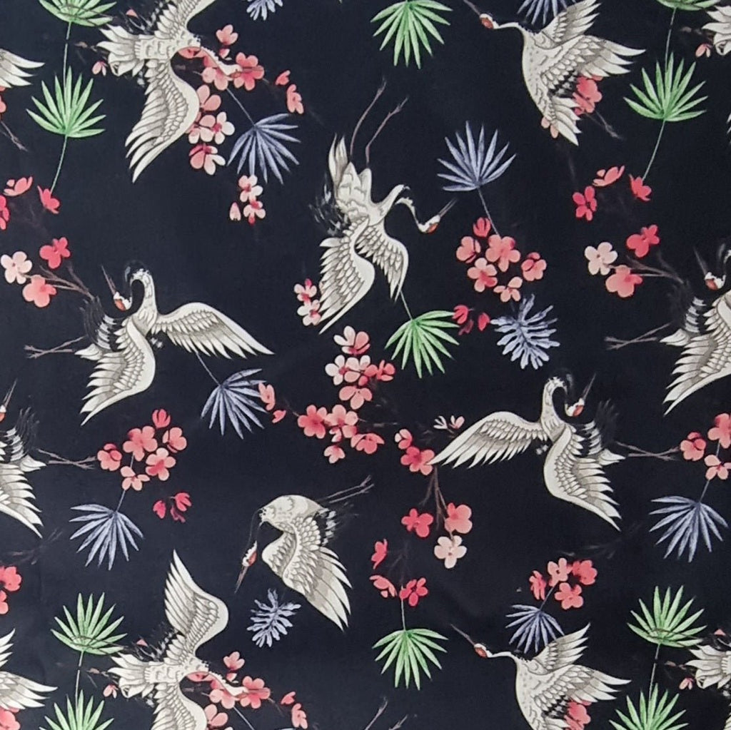 Stork satin Cotton Woven - Kids Print Fabrics