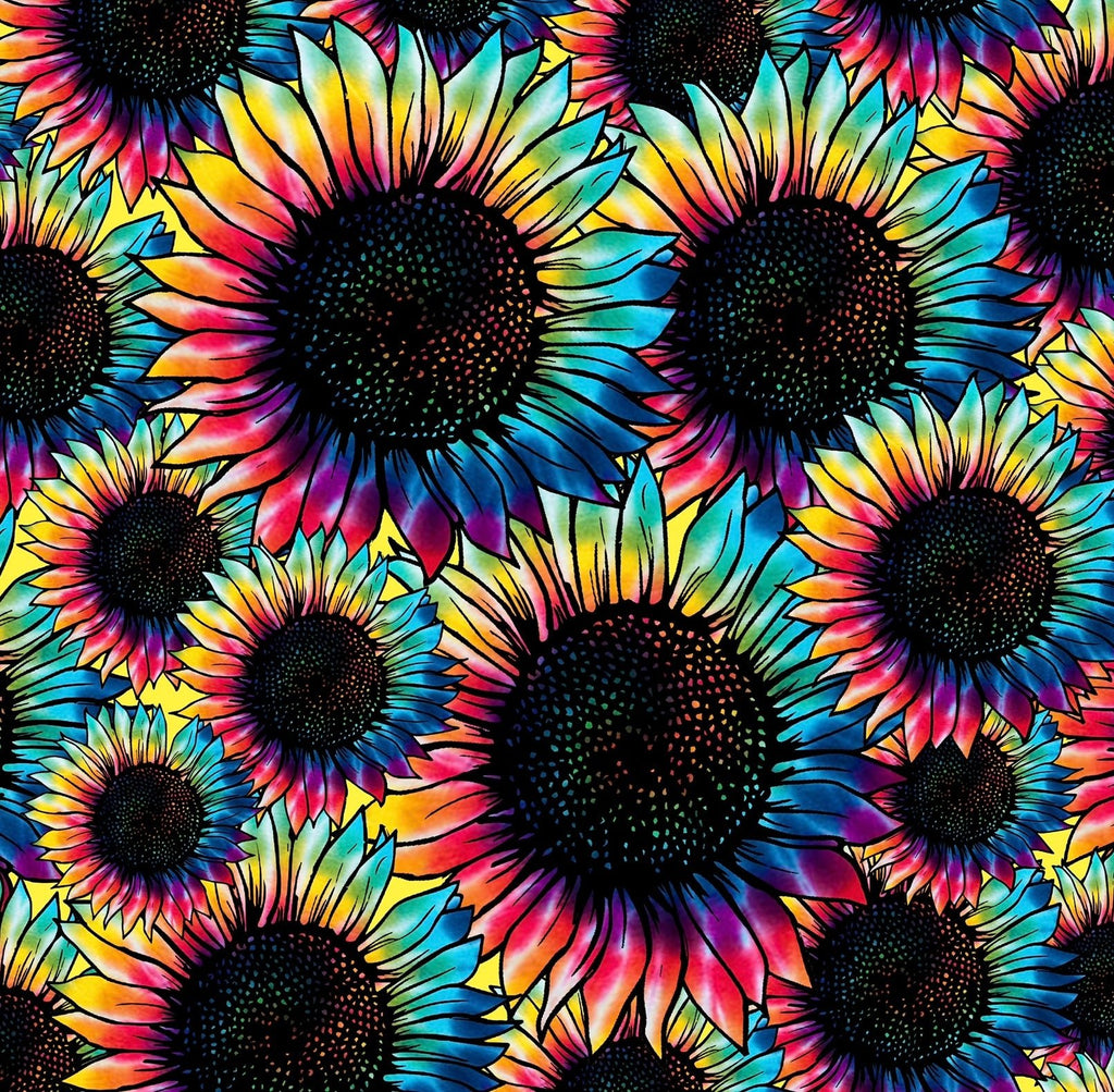 Sunflowers - Kids Print Fabrics