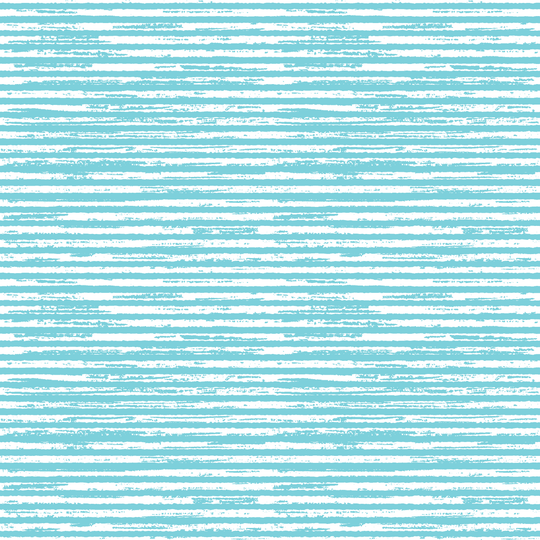 Turquoise striped