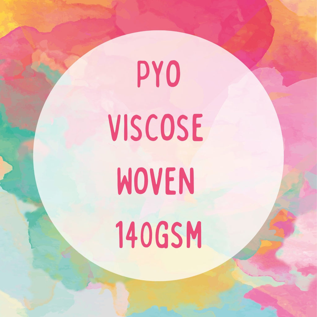 VISCOSE WOVEN 140GSM PYO - Kids Print Fabrics