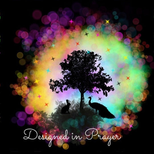 Watercolour silhouette panel adult