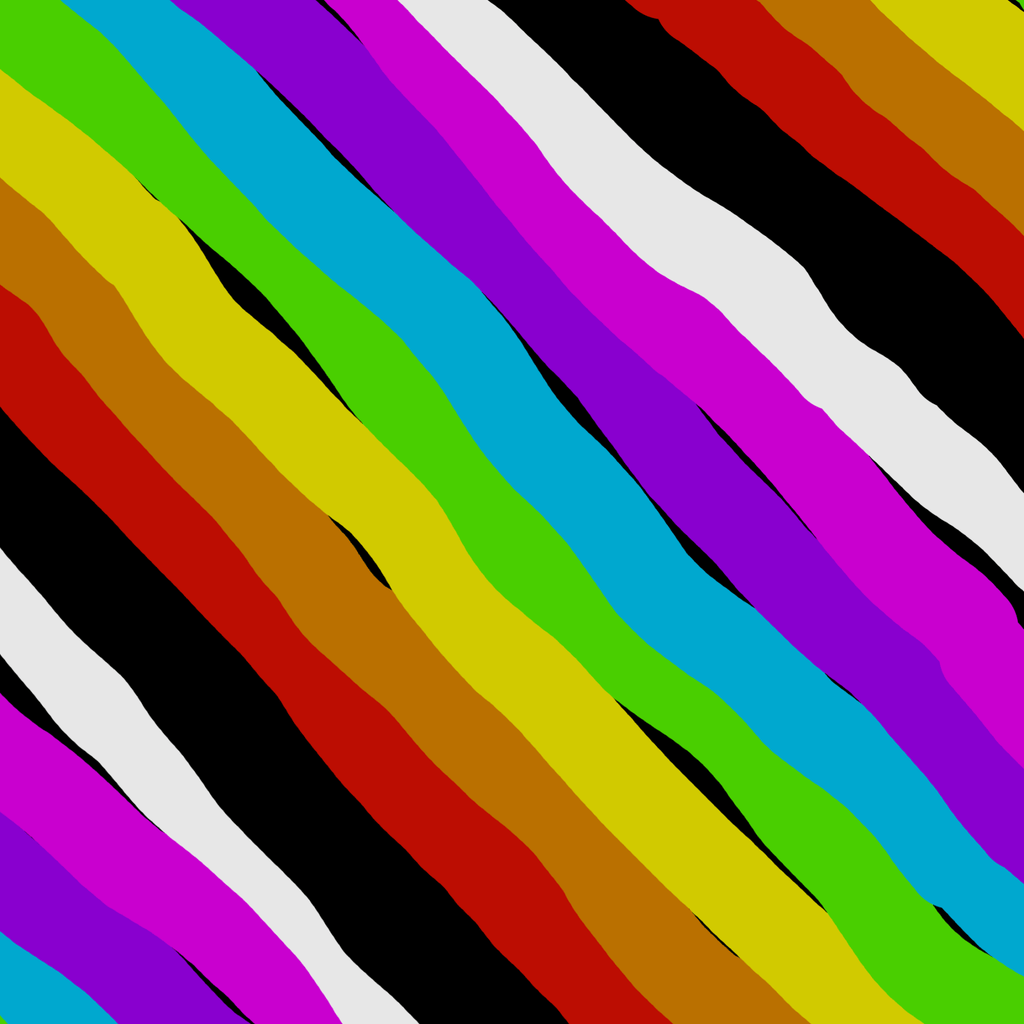 Wonky stripes - Kids Print Fabrics